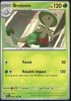 Pokémon Carte collezionabili: Breloom - Temporal Forces Pokemon - #7.1 – Usato da Altstätten SG venduto da GGsGameshop