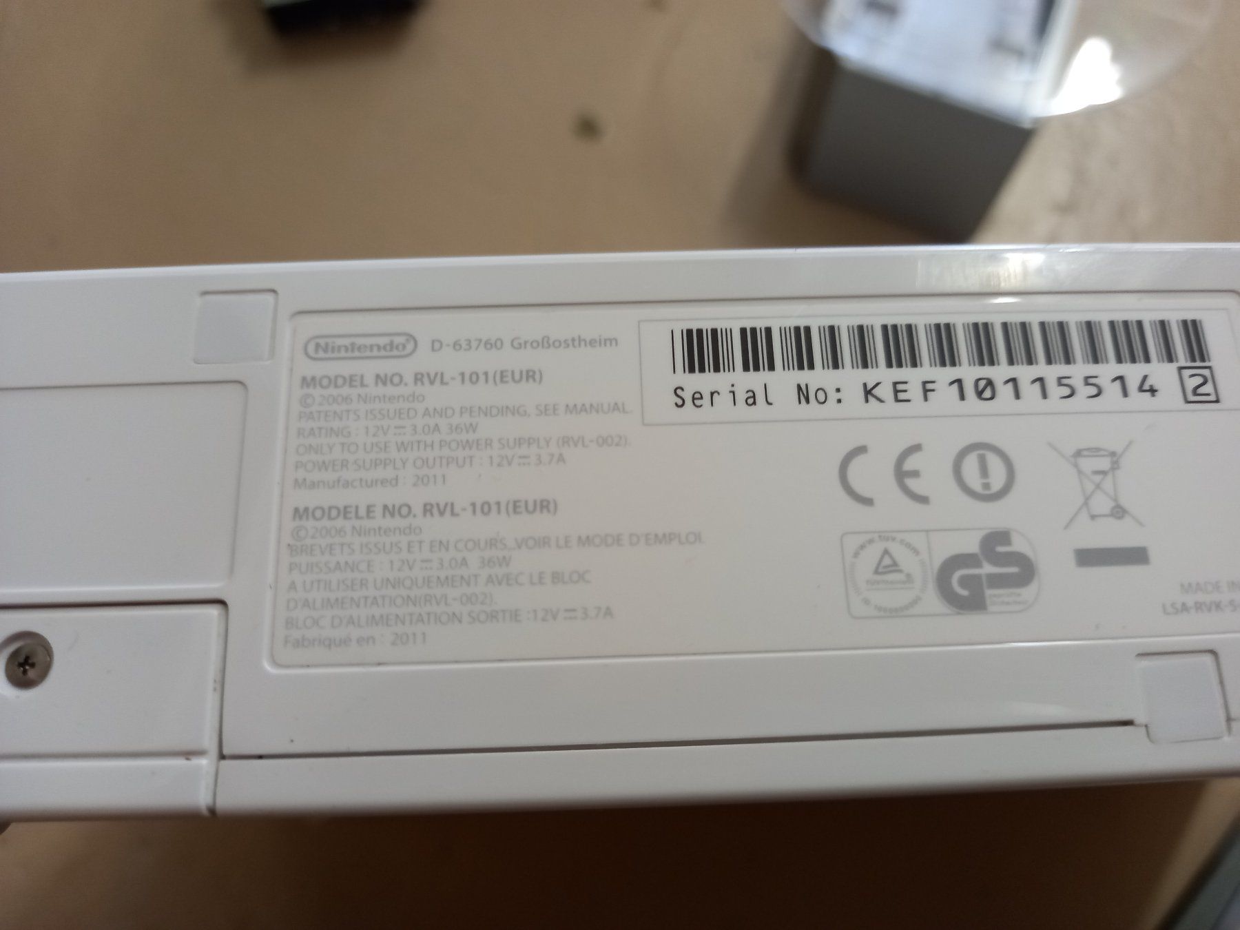 Nintendo Console: Nintendo Wii Konsol – Usato da Prez-vers-Siviriez venduto da Monija70 6