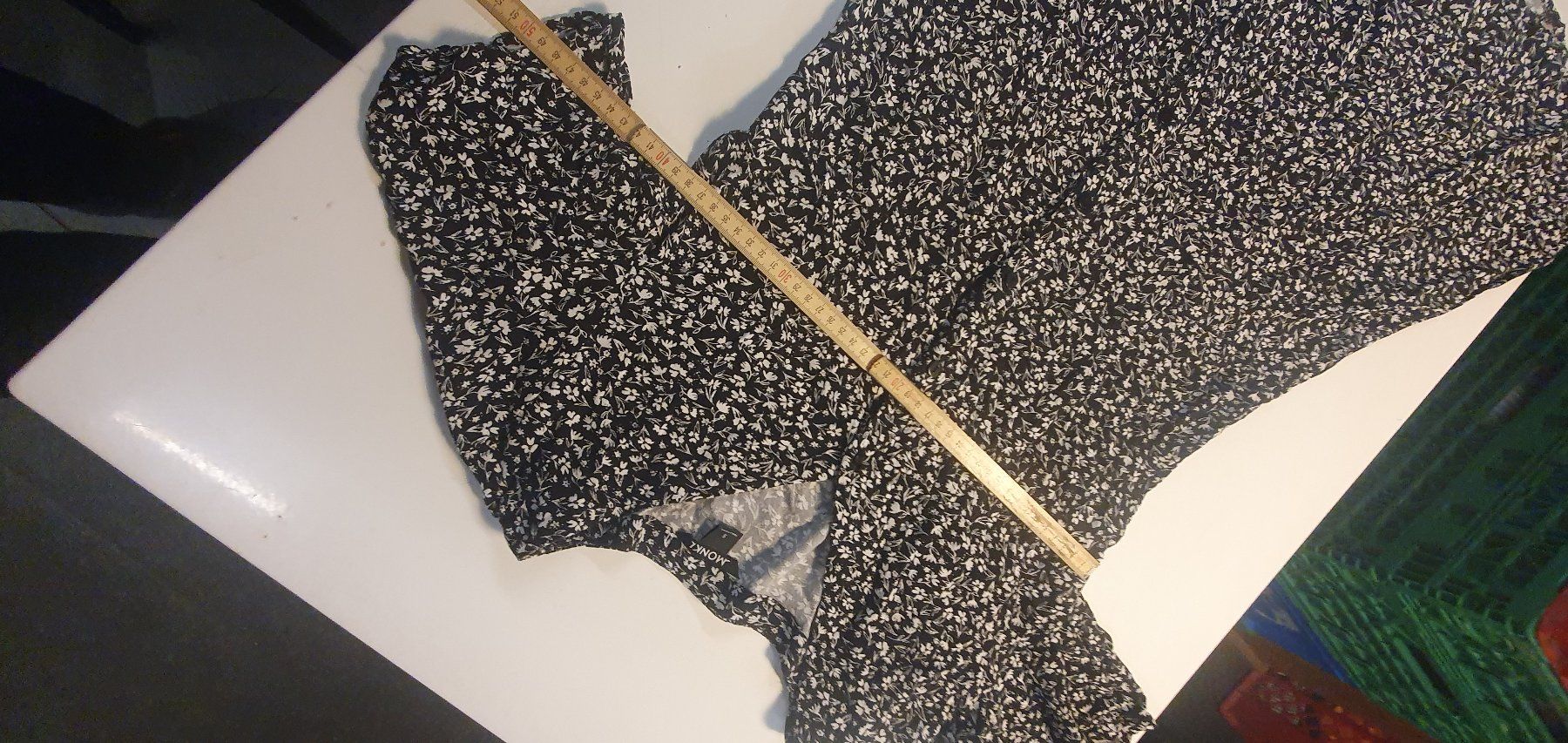 Gonne: Monkl Jupe schwarzweiss mit Blumenmuster grösse S – Usato da Zürich venduto da loosebone 7