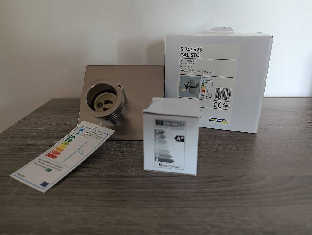 Lampadari & plafoniere: Spot lumimart Calisto - Neuf – Nuovo e nell'imballaggio originale da Penthéréaz venduto da Gnocchi05