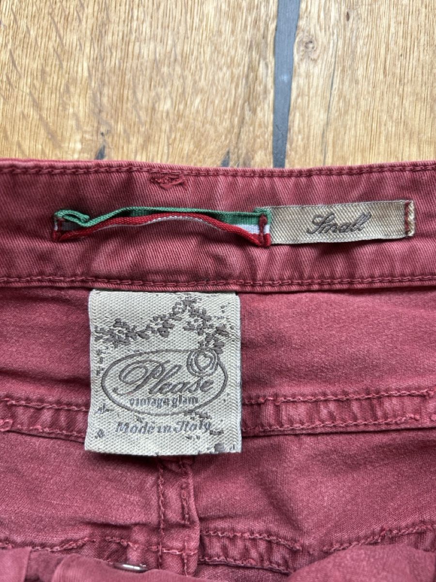 Please Jeans Hosen: Damen Hose Please rotbraun, Grösse Small  – Gebraucht aus Röschenz von c_k_wj8r 5