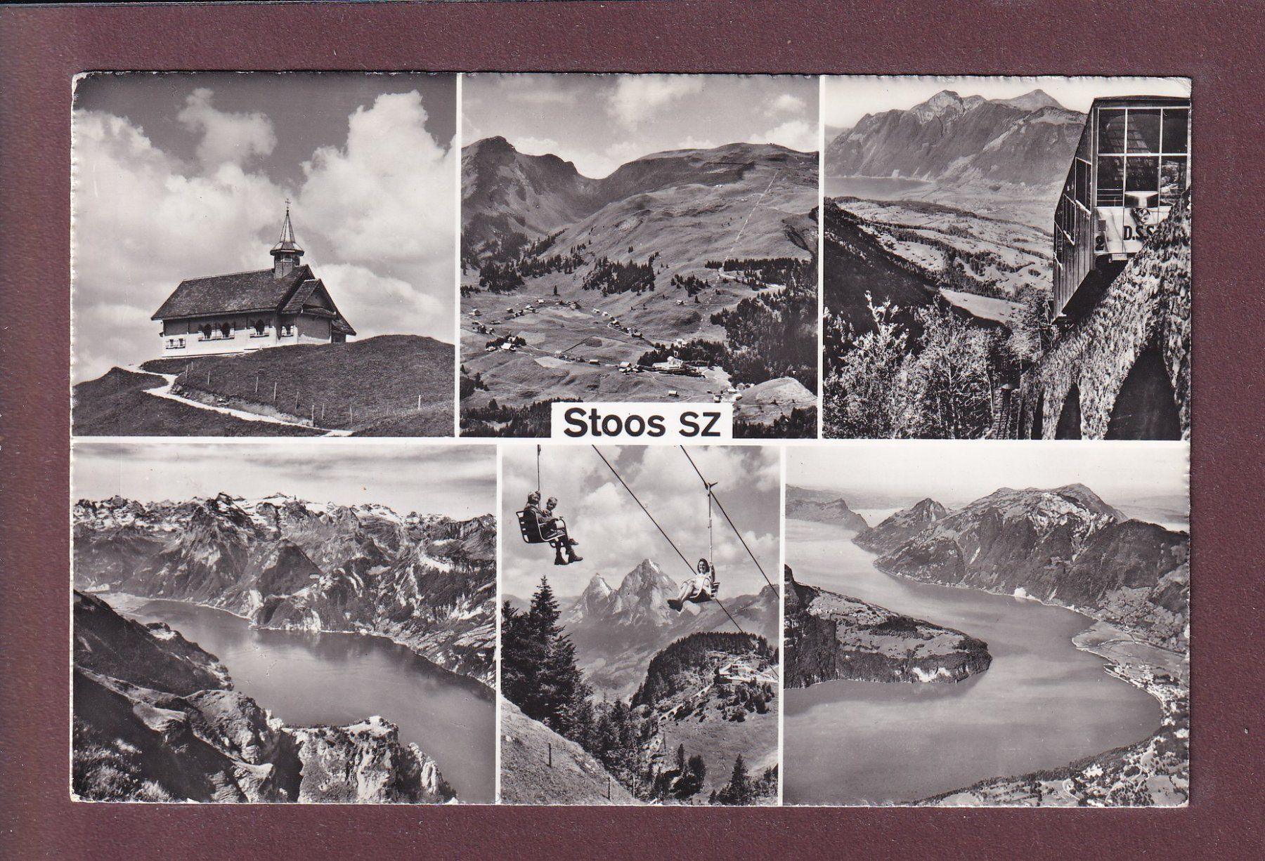 Cartoline postali: STOOS - 6 Bilder – Usato da Pully venduto da nicecards