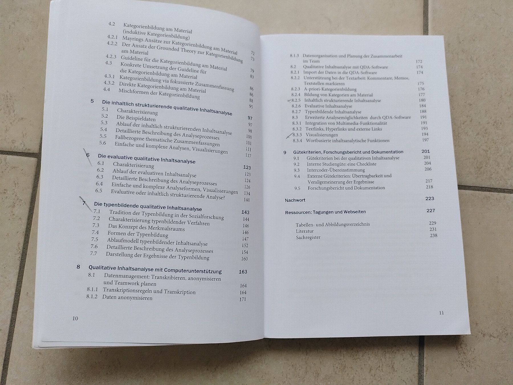 Libri: QUALITATIVE INHALTSANALYSE / UDO KUCKARTZ – Usato da Brugg AG venduto da olamim 3