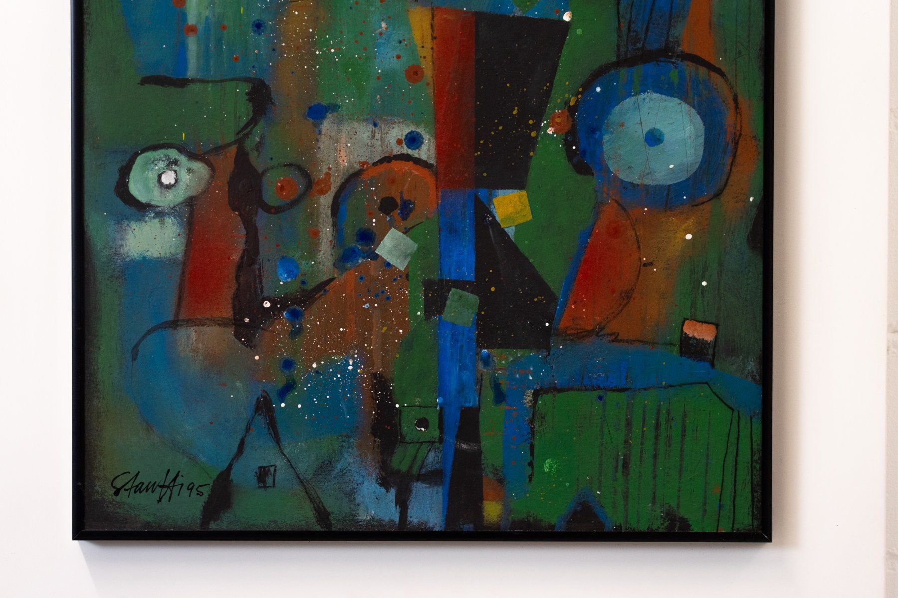 Gemälde: Gemälde Acryl Kunst Nr. 1 - Versand möglich – Gebraucht aus Schaffhausen von Studio-Ara 2