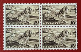 NATIONALES ANBAUWERK 252 ECK VIERERBLOCK 1941** POSTFRISCH