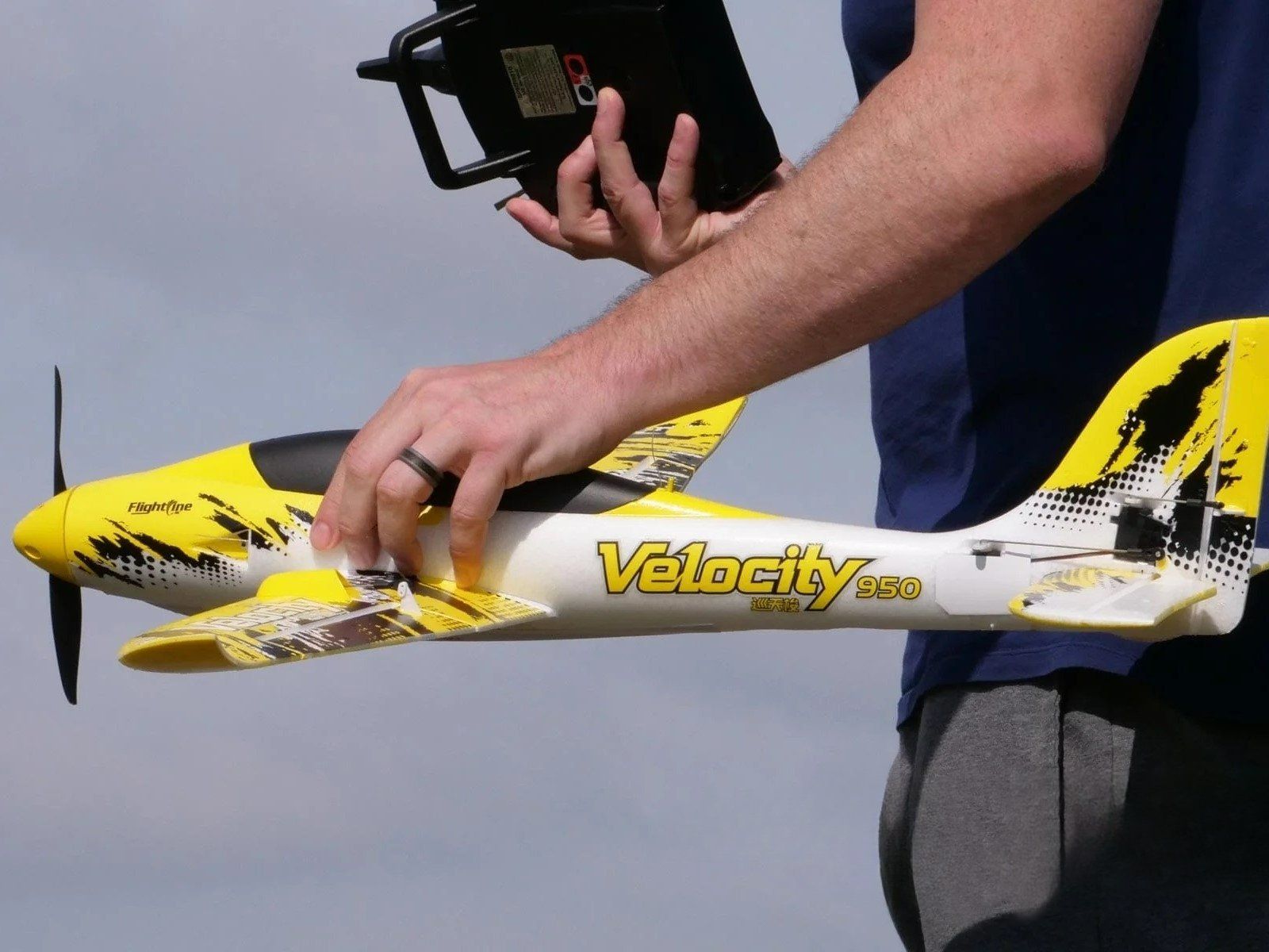 RC Modellbau: FlightLine RC - Velocity, Spw 990mm, PNP-Set – Neu und originalverpackt aus Entlebuch von Hebu 2