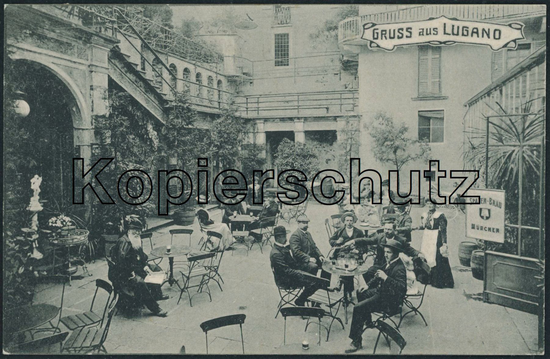 Ansichtskarten: TIS Lugano – Gebraucht aus Schindellegi von stationary