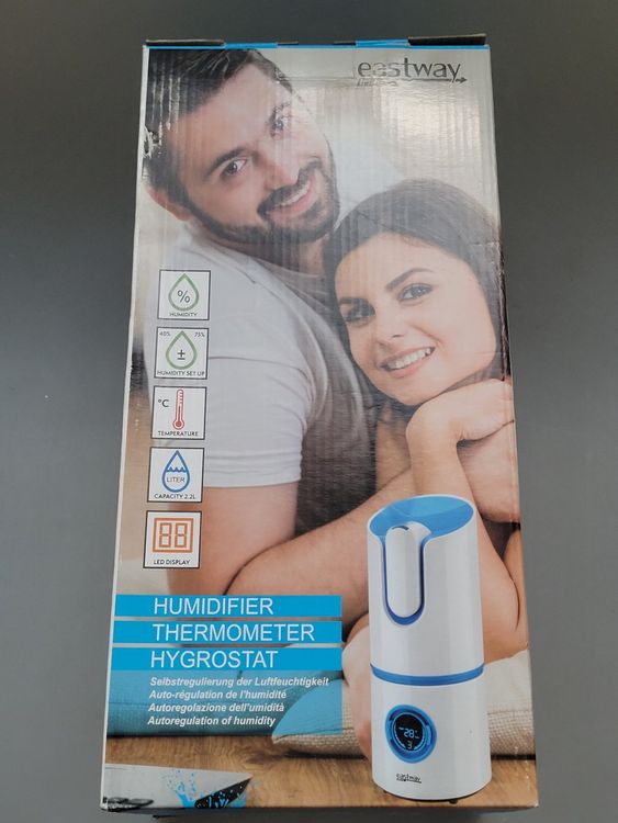 HYGROSTAT Feuchtigkeitsregler Mit Feuchtesensor Trocknen Befeeuchtung