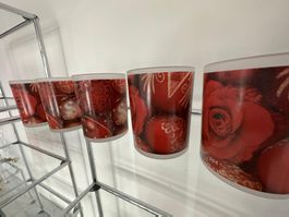 NEU: 5x Deko-Weihnachtsgläser für Teelicht