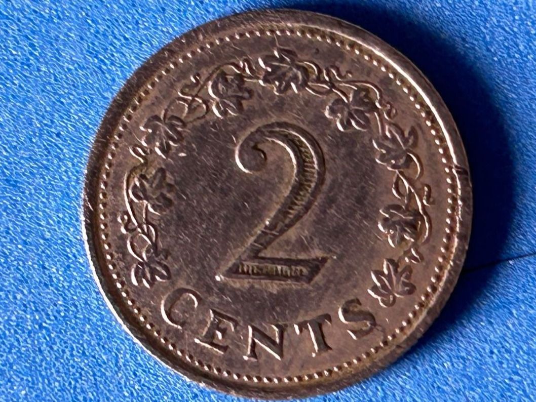 Tutti le monete: Malta - 2 Cents 1972 – Usato da Corcelles NE venduto da AJKader 4