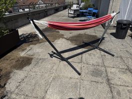 Vivere Hängematte mit Stahlgestell & Tragetasche 