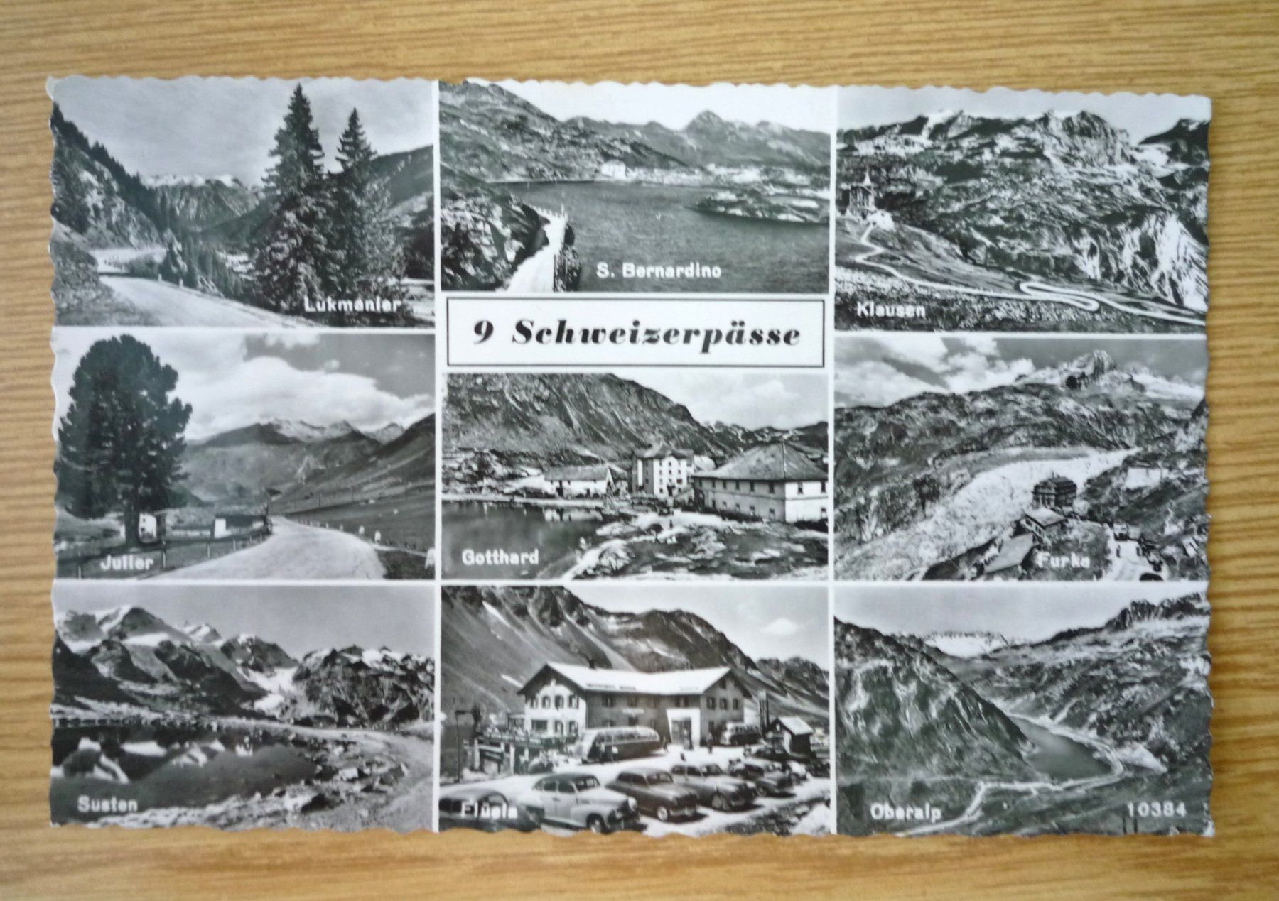 Cartes postales: Alte Ansichtskarte von  "9 Schweizerpässe" – Neuf (Voir description) à Rafz par Sonnenblume305