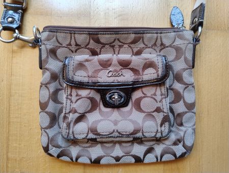 Coach Vintage Tasche mit Monogrammuster