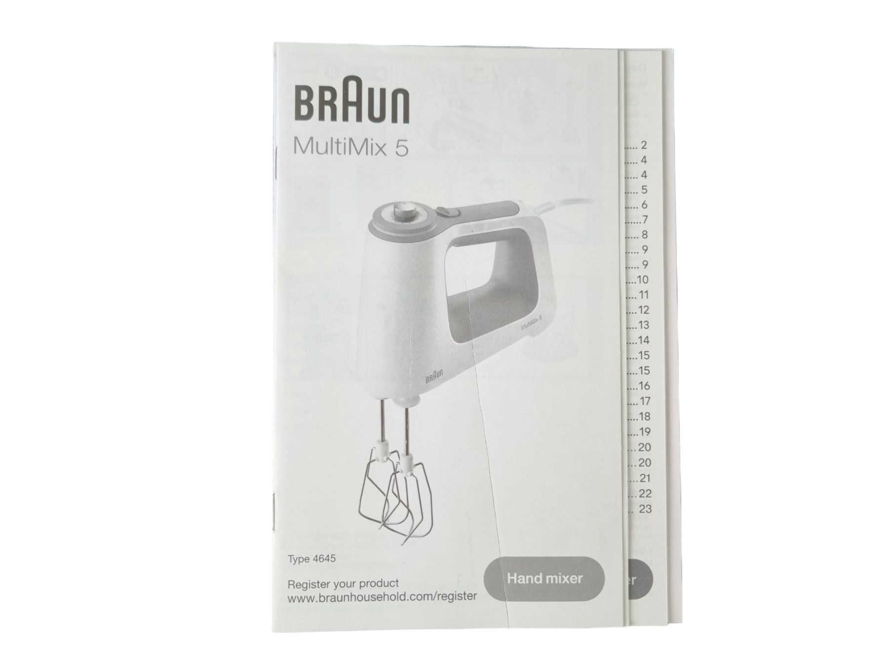 Braun Elettrodomestici da cucina: BRAUN Multimix 5 – Nuovo (secondo la descrizione) da Wangen b. Olten venduto da Restwert_Wangen 5