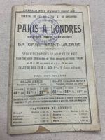 Francia - "Paris a Londres" - 1911.