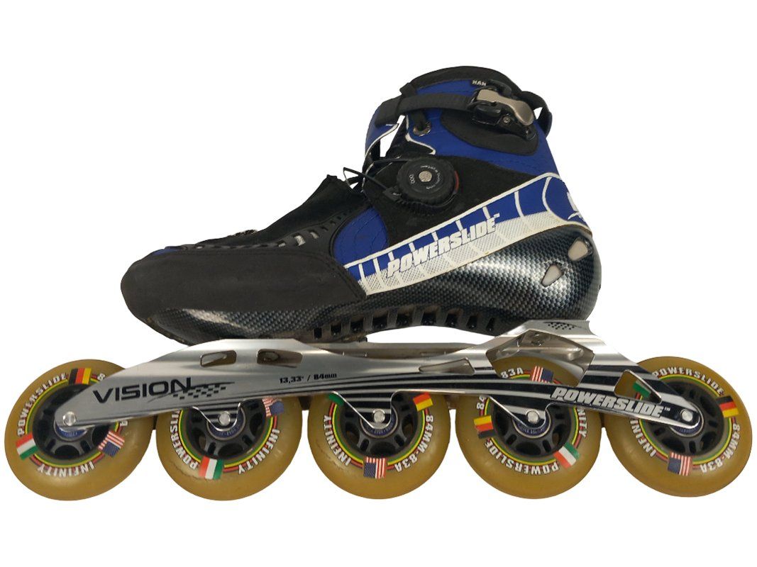 Inline-Skating & Rollschuhe: POWERSLIDE R4 Vision Speedskates – Gebraucht aus Hünenberg von Restwert_Zug 1