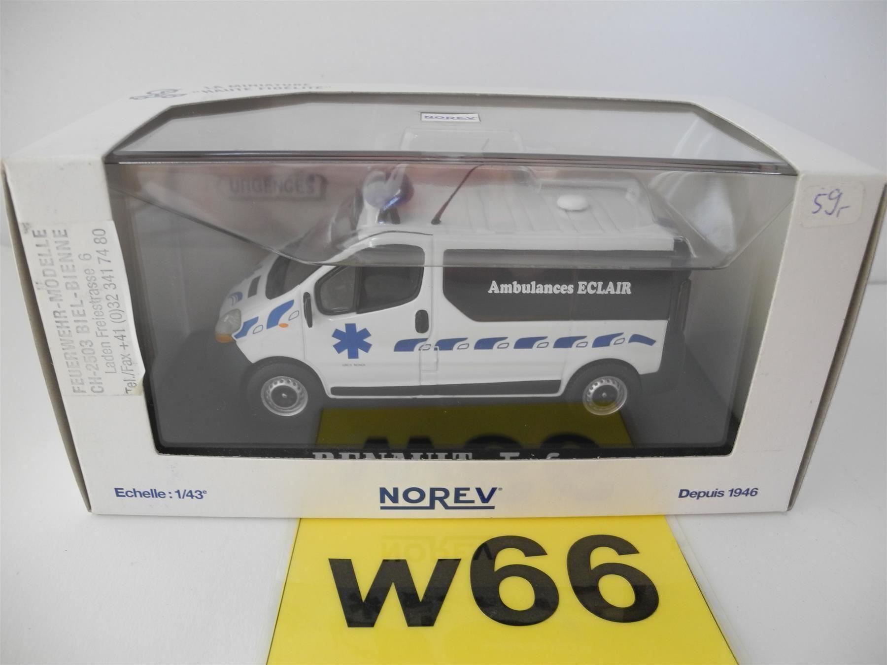 Norev Modellautos: Norev 518055 Renault Trafic, Nr. w66 – Neu und originalverpackt aus Kottwil von Crazyrolf 1