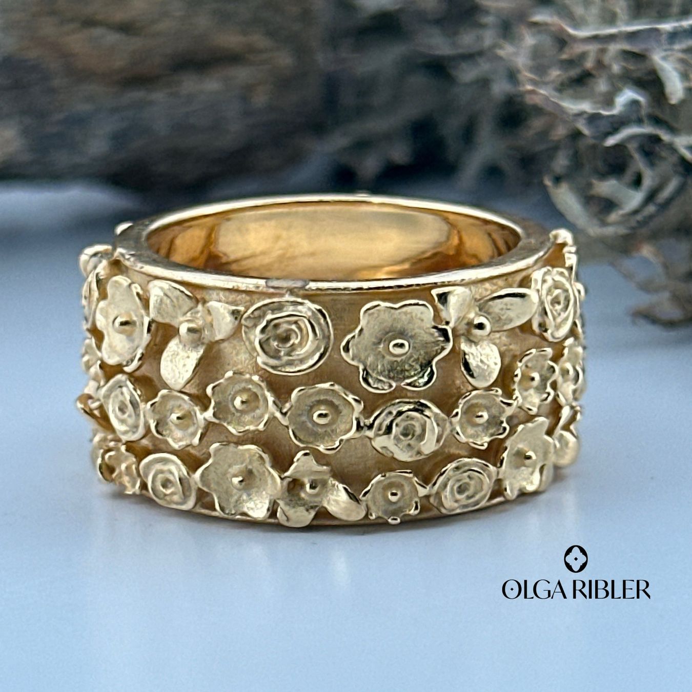 Olga Ribler Bagues: Statement Silber Ring 925  Grösse 64 – Neuf (Voir description) à Luzern par Schmuckoutlet 6