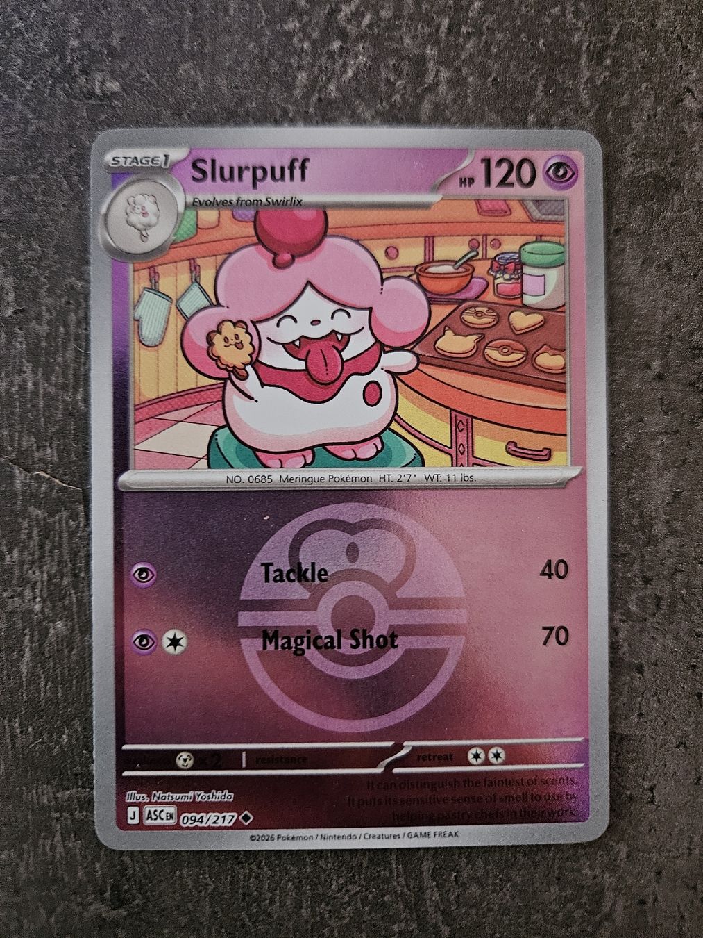 Pokémon Sammelbilder & Trading cards: Slurpuff ASC EN 094/217 – Neu (gemäss Beschreibung) aus Aarau von san_pb85