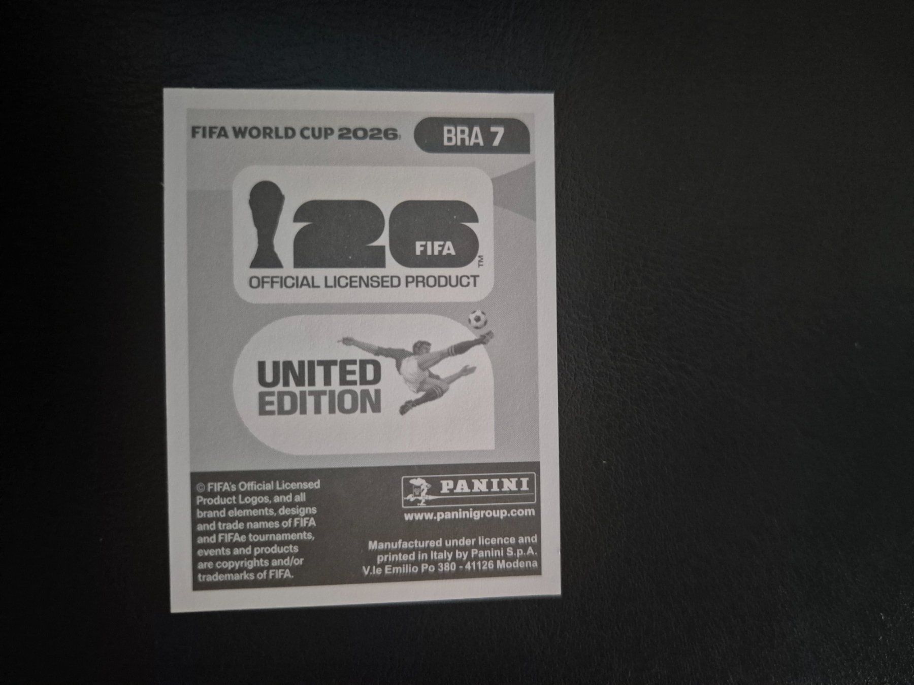 Panini Carte collezionabili: Panini WM 26 BRA 7 – Nuovo (secondo la descrizione) da Rorschacherberg venduto da AJ3108 1