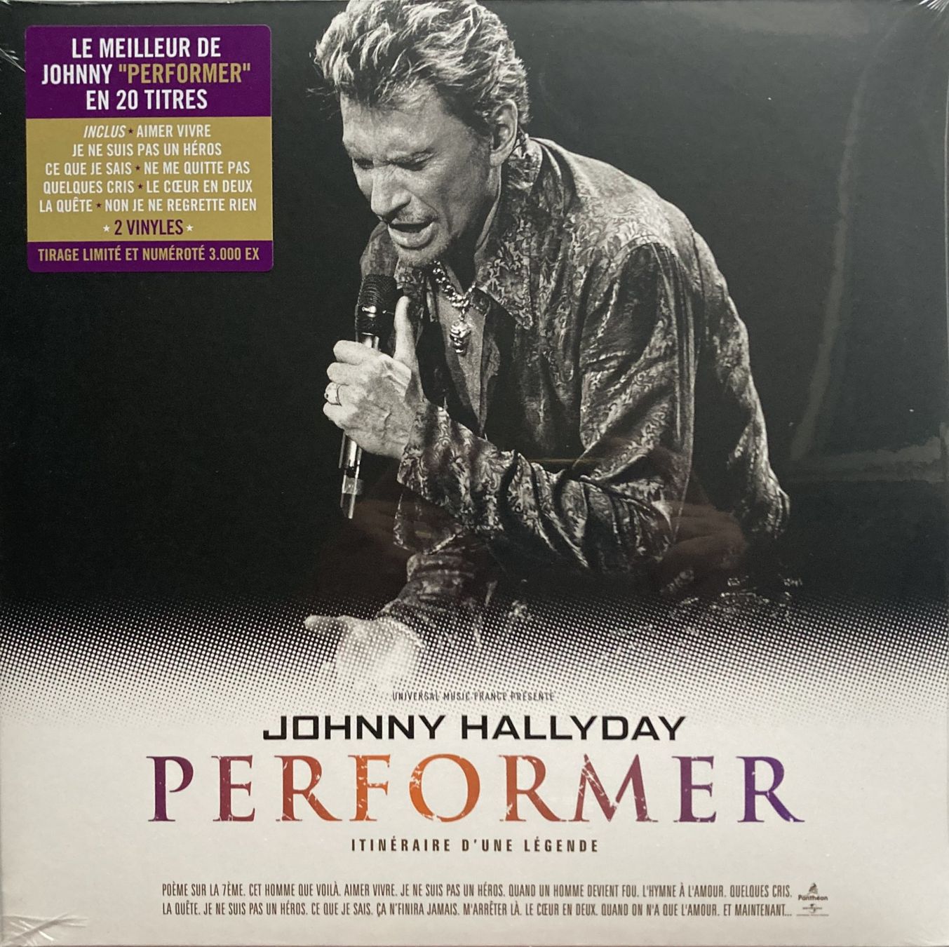 Dischi in vinile: JOHNNY HALLYDAY - PERFORMER – Nuovo e nell'imballaggio originale da Bottens venduto da hotter-than-hell