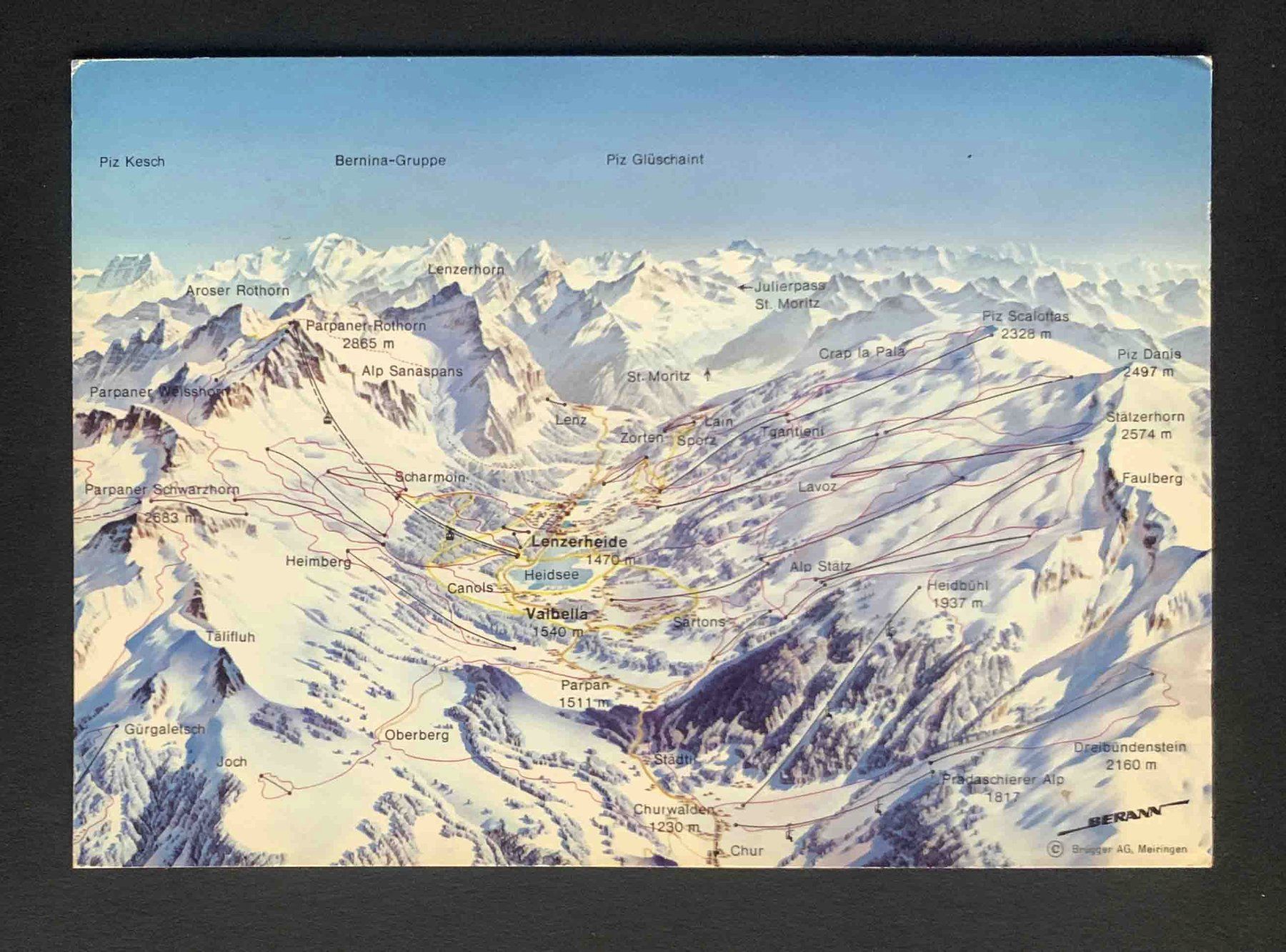 Cartoline postali: AK Lenzerheide Valbella – Usato da Goldau venduto da artelier1