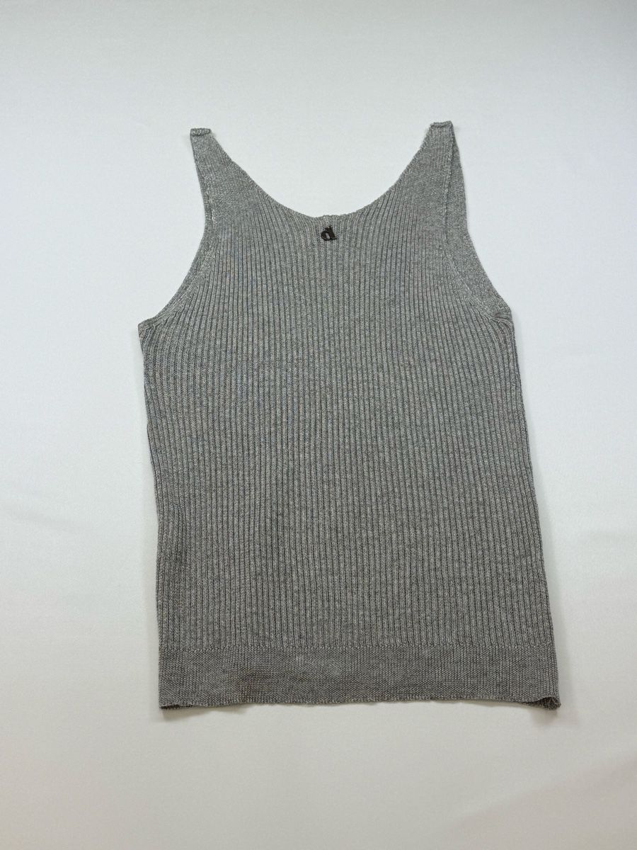 Tops: Dixie silver top Size M – Neu (gemäss Beschreibung) aus Lugano von TheUniversalClothing 1