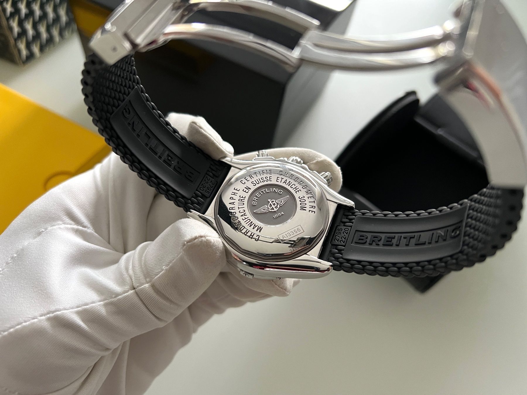 Breitling Uhren: Breitling Chronomat Evolution Chronograph 44 mm. – Gebraucht aus Geneve von iBest 6