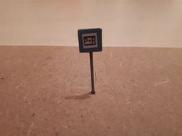 Parken und Reisen Schild H0