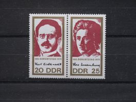 DDR 1971 Luxemburg / Liebknecht **