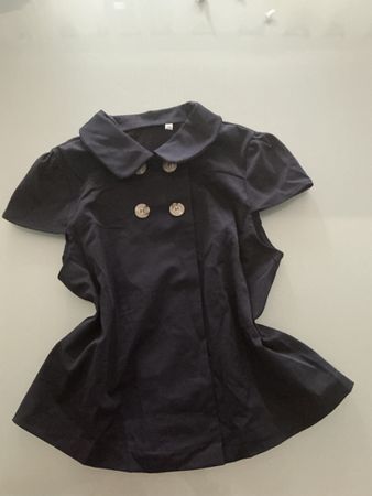 BDG Urban Outfitters Bluse Schwarz – Puffärmel, Off-Shoulder