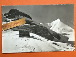 Blümlisalphütte SAC mit Weißer und Wilder Frau.  Rarität!