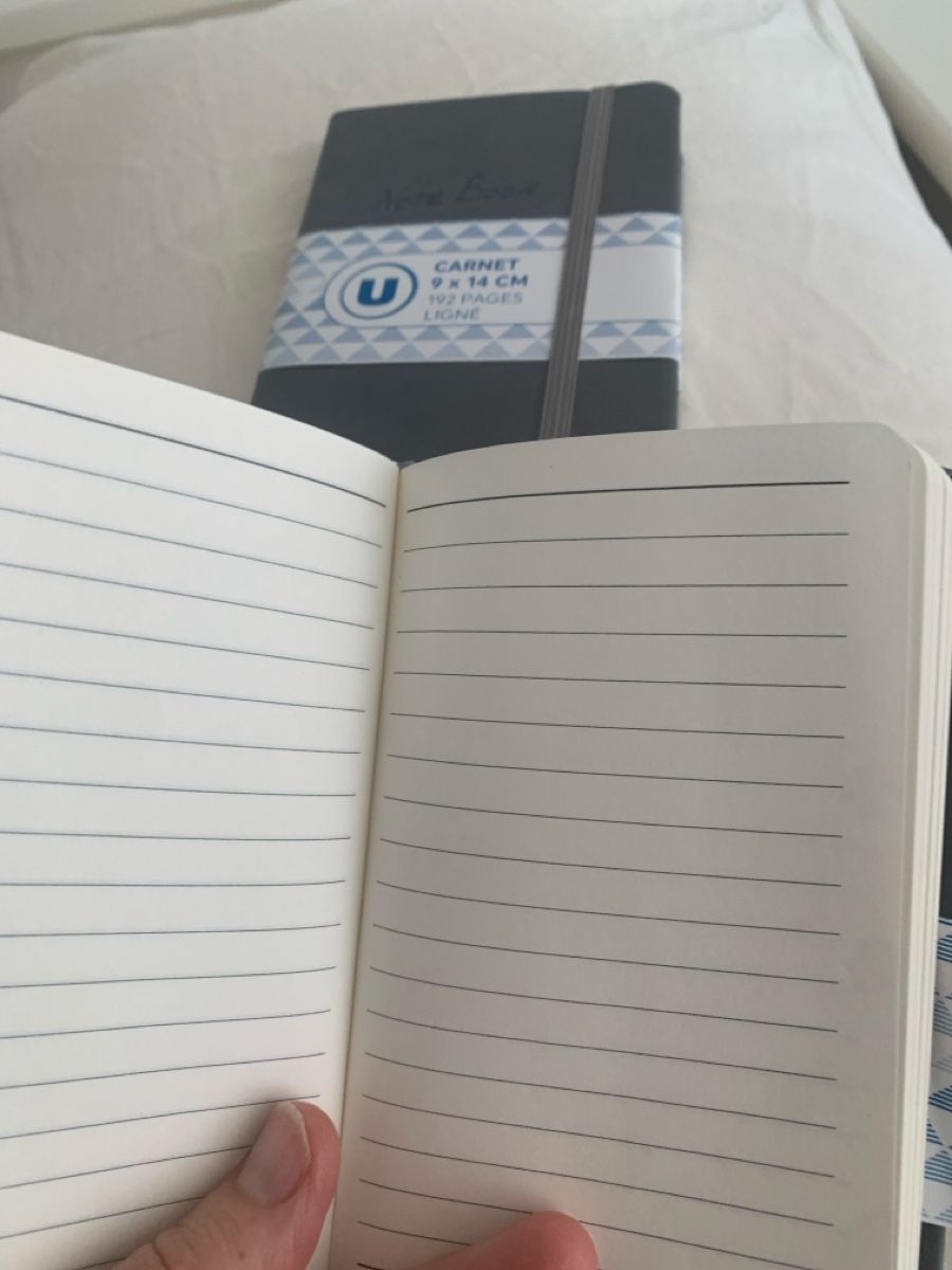 Schreibblöcke: 2 Notebooks (9x14cm), 192 pages lined new – Neu (gemäss Beschreibung) aus Immensee von vgitter 5