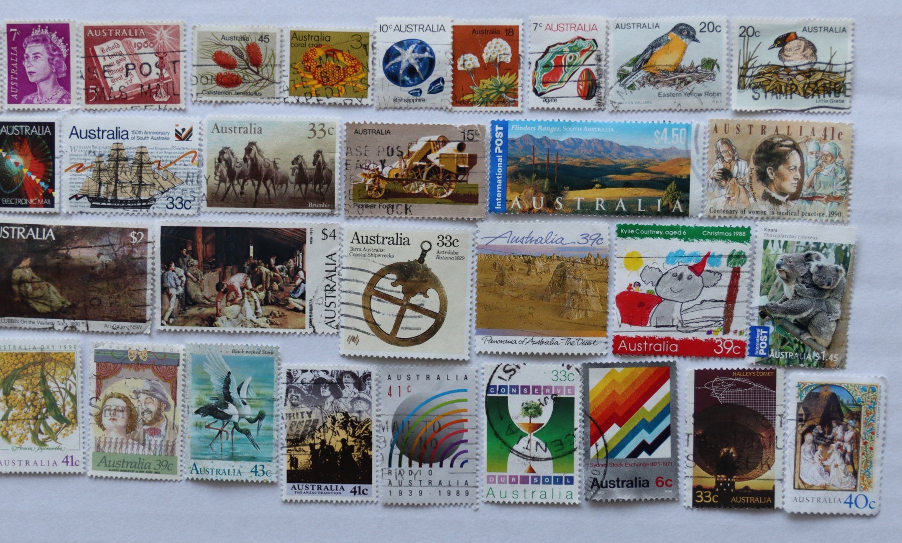 Tutti i francobolli: Briefmarken Australien – Usato da Oberentfelden venduto da lakipul 2