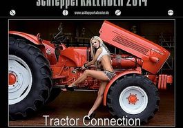 © schlepper KALENDER * 2014 *mit Oldtimer-Traktoren -WIE NEU