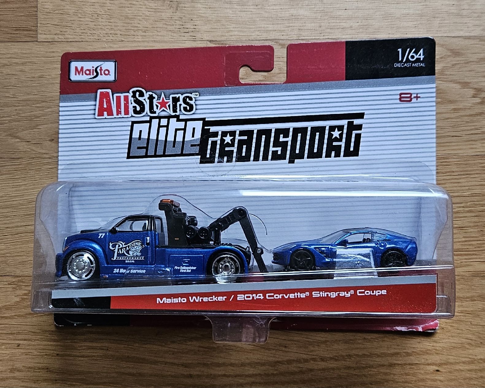 Maisto Modellini d'auto: Maisto Abschlepper und 2014 Corvette Stingray – Nuovo (secondo la descrizione) da Rüti ZH venduto da Pacey0