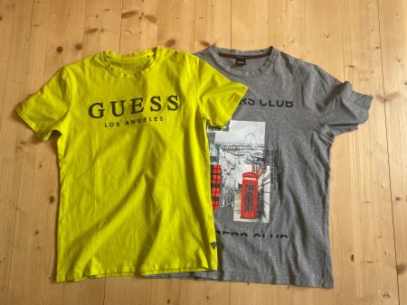 2 Stück Shirts GUESS / BOSS Gr. M