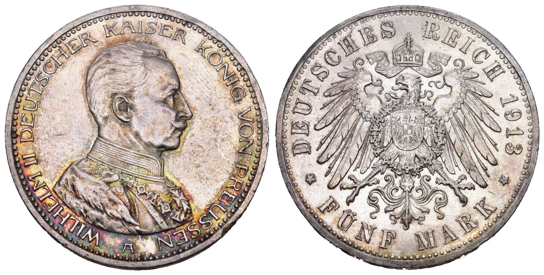 Tutti le monete: Preussen 1913 – Usato da Bern venduto da numismatictops