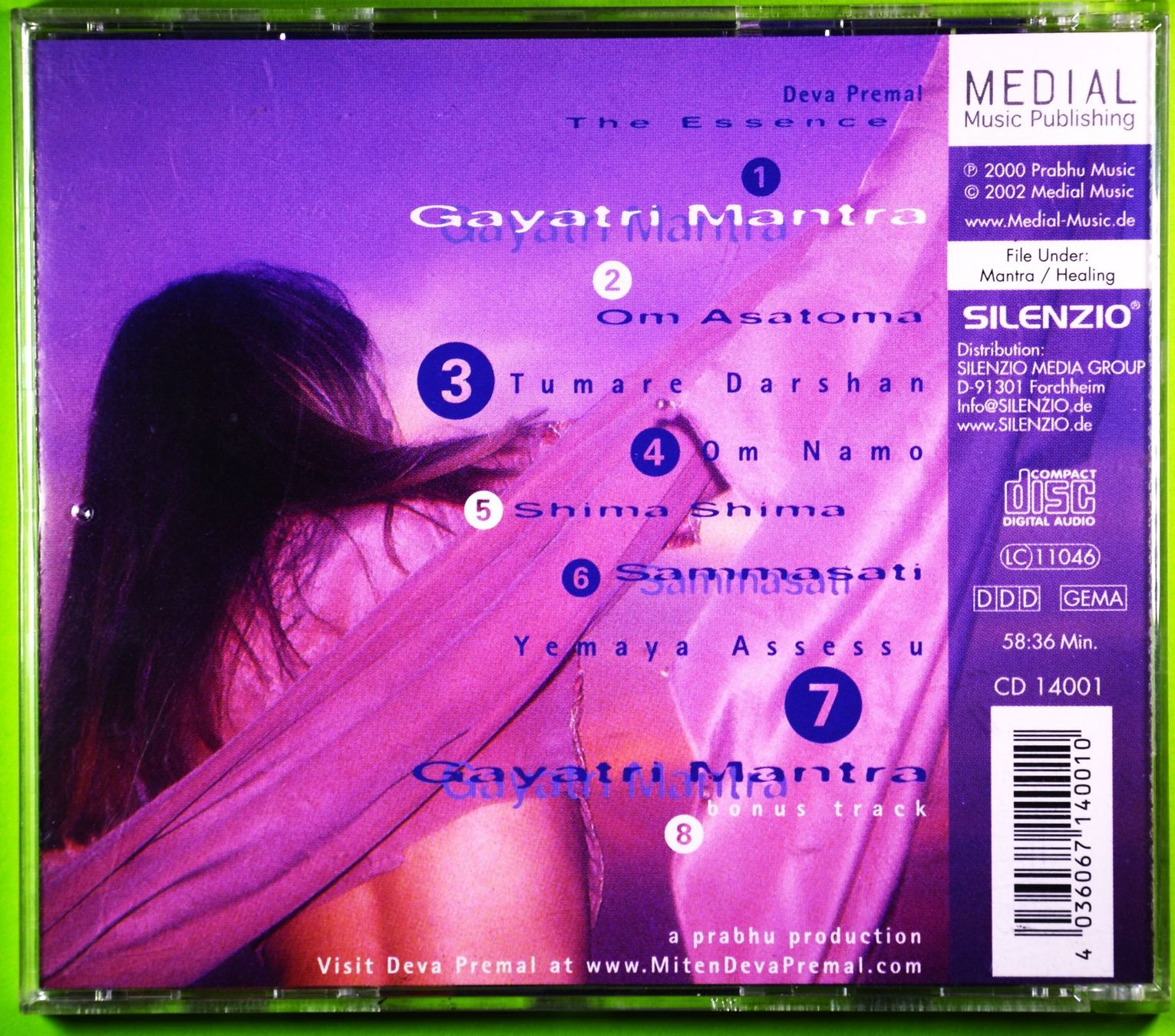 CDs: DEVA PREMAL / THE ESSENCE / WUNDERSCHÖNES ALBUM ! – Neu (gemäss Beschreibung) aus Luzern von piro12 1