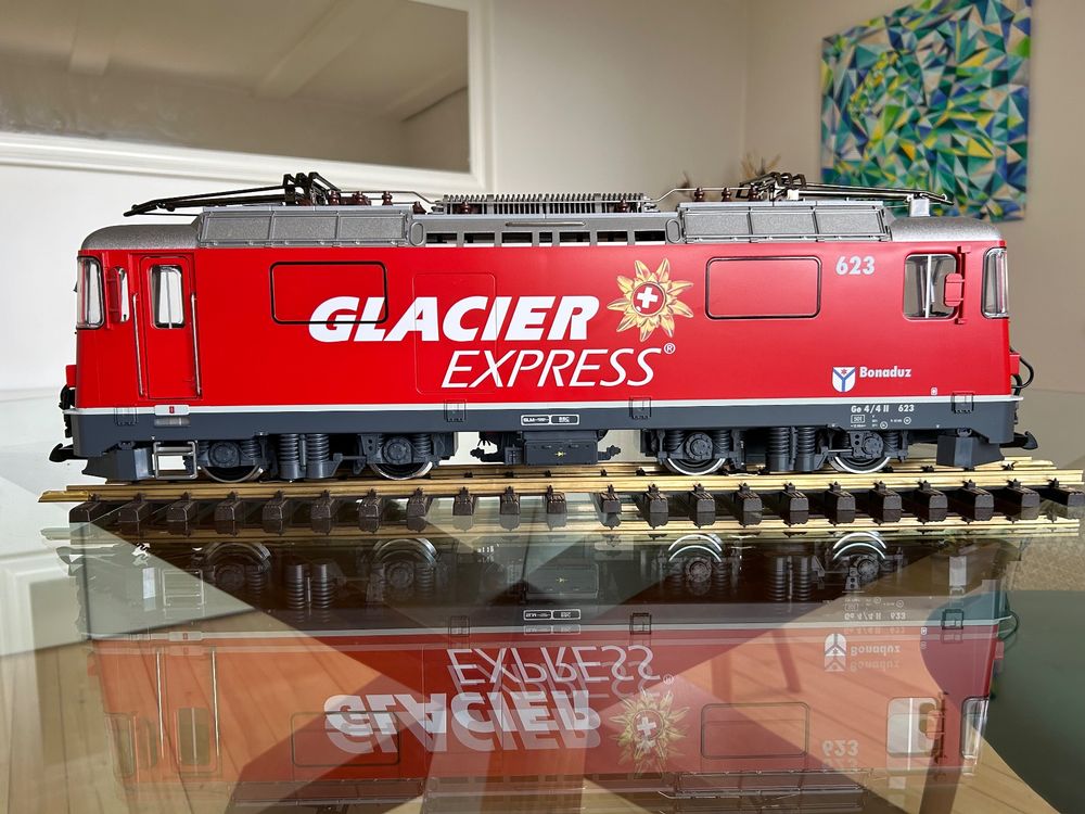 Lgb Rhb Ge Ii Elektrolokomotive Glacier Express Kaufen Auf