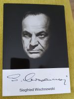 Siegfried Wischnewski - handsigniert - verstorben