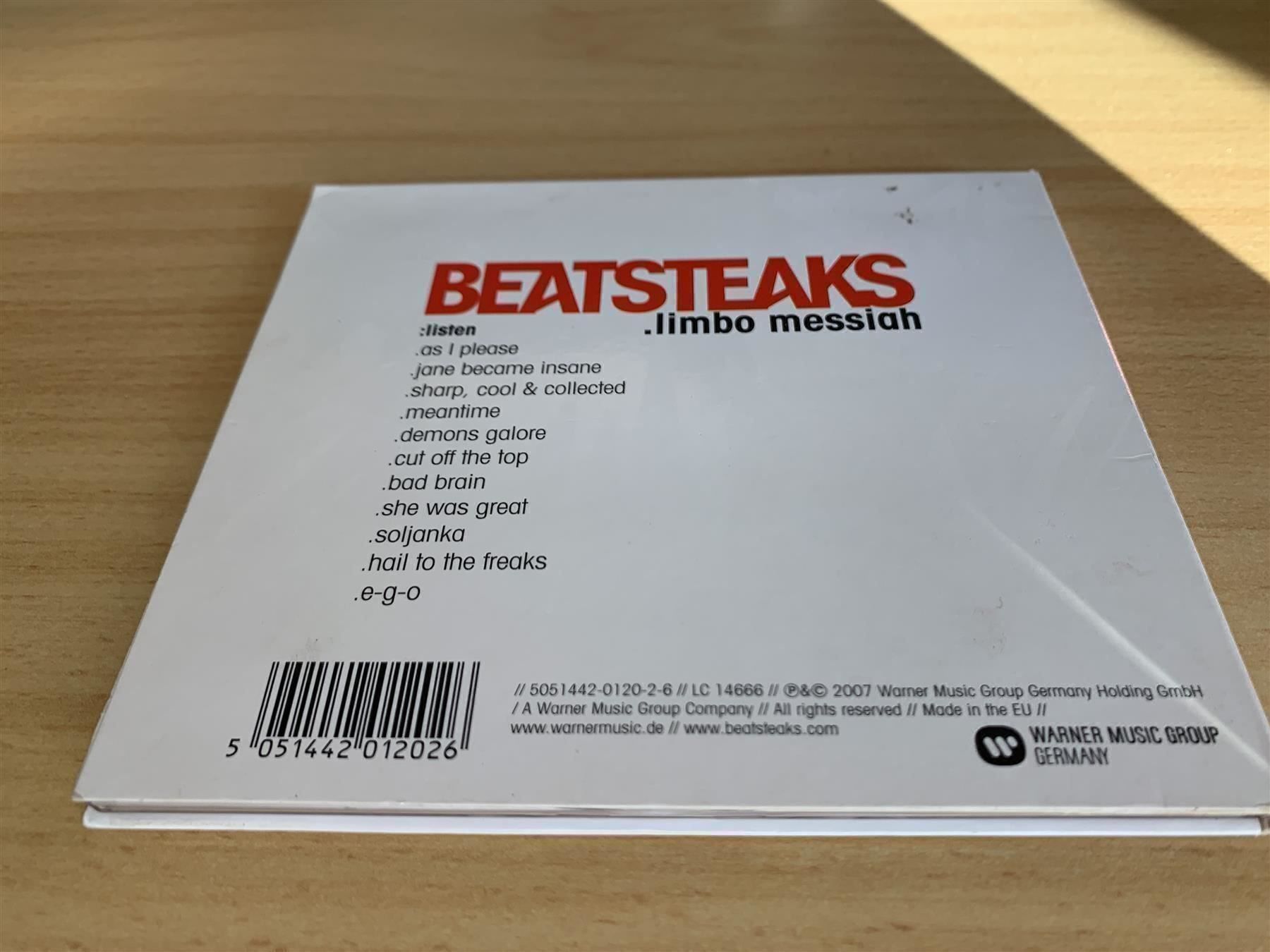 CD: Beatsteaks – .Limbo Messiah – Usato da Rikon im Tösstal venduto da Alpenmutz 1