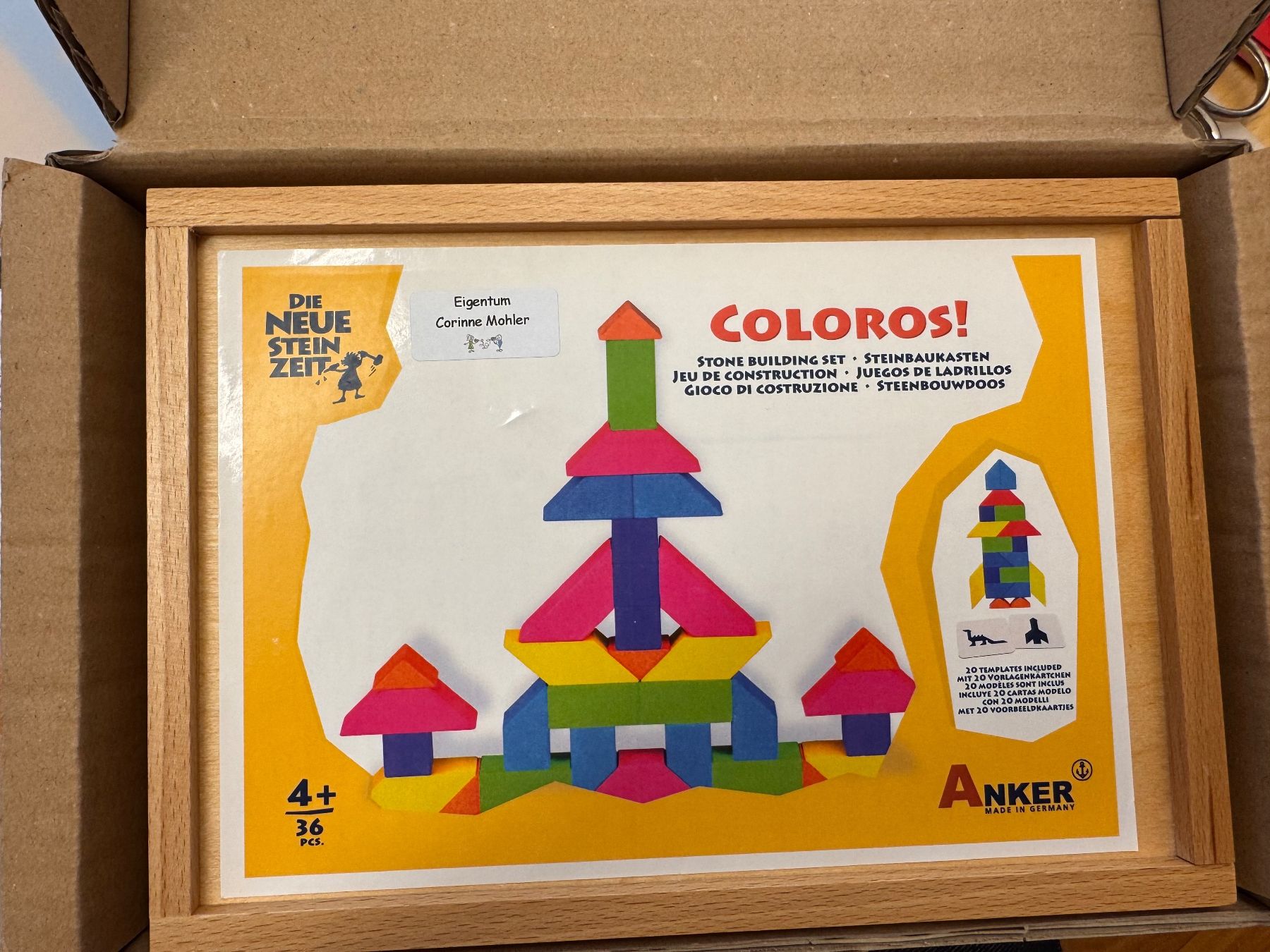 Kit di costruzioni: Ankersteinkasten Coloros mit Legeheft – Nuovo (secondo la descrizione) da Engelburg venduto da kirerelhom57