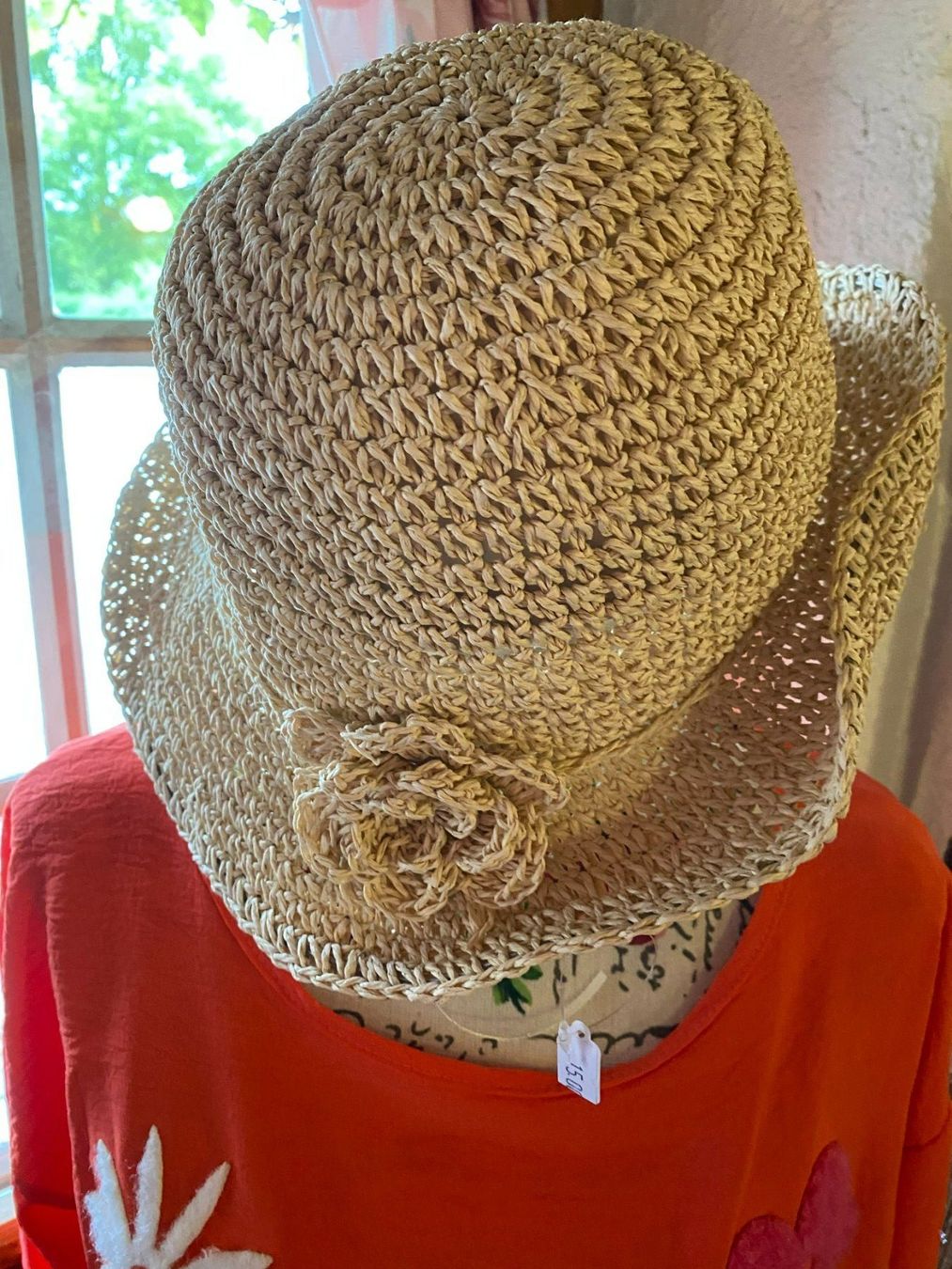 Copricapi, berretti & cappellini: SONNENHUT-SOMMER BEIGE-DAMEN – Nuovo e nell'imballaggio originale da Meienried venduto da ManuelaBoutique