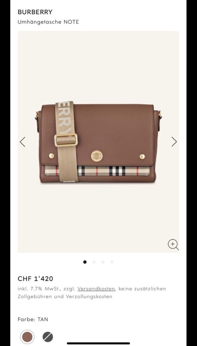 Burberry Borse da donna: Sac Burberry – Usato da La Neuveville venduto da nat_r69j