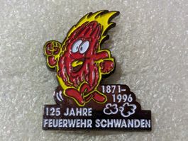 Ansteckpin 122: 125 Jahre Feuerwehr Schwanden