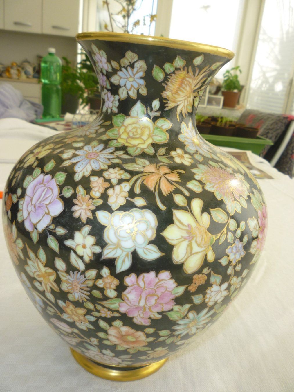 Vasi & Recipienti: total handgemalt Vase – Usato da Langnau am Albis venduto da Molosser 1