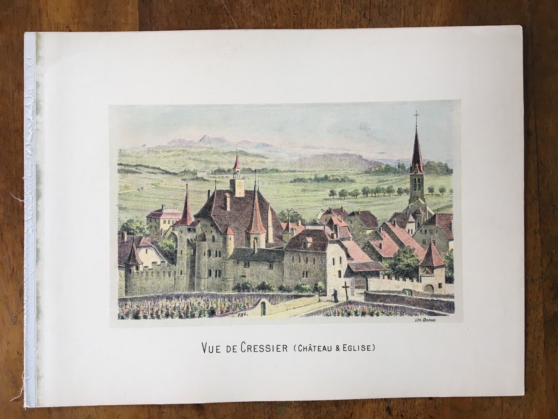 Grafica & Litografie: CRESSIER – Usato da Bevaix venduto da bohrap