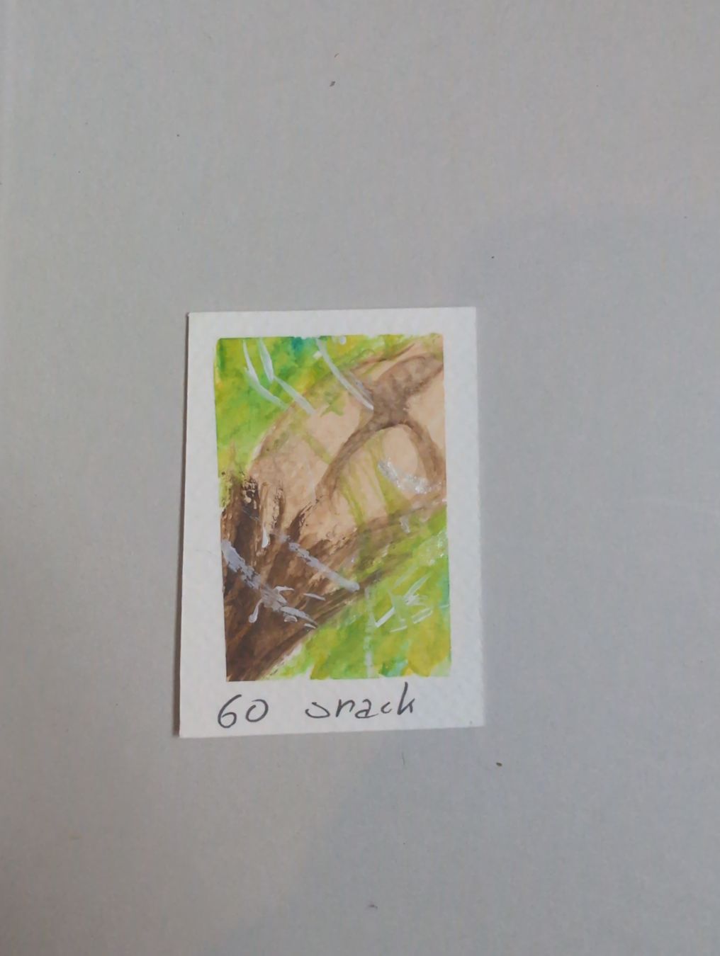 Dipinti: Aquarell original  – Nuovo e nell'imballaggio originale da Zürich venduto da cal_2zxq