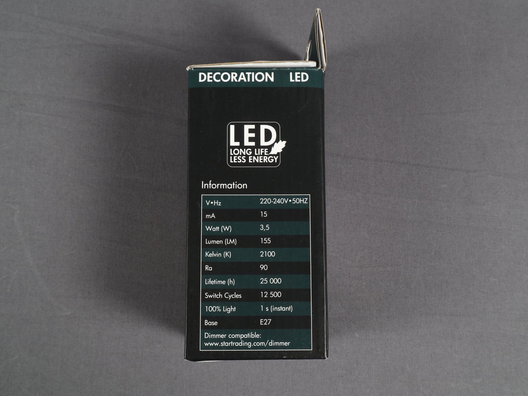 Lampen: STAR TRADING Decoration Led E27 3,5W – Neu (gemäss Beschreibung) aus Steinen von Restwert_Steinen 6